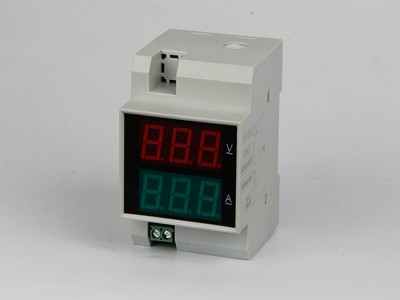 D52-2042型導軌式數顯交流電壓、電流雙顯表